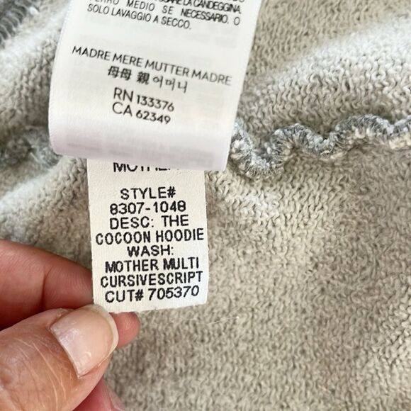 MOTHER Cacoon Hoodie Oversized Sweater - Picture 10 of 10